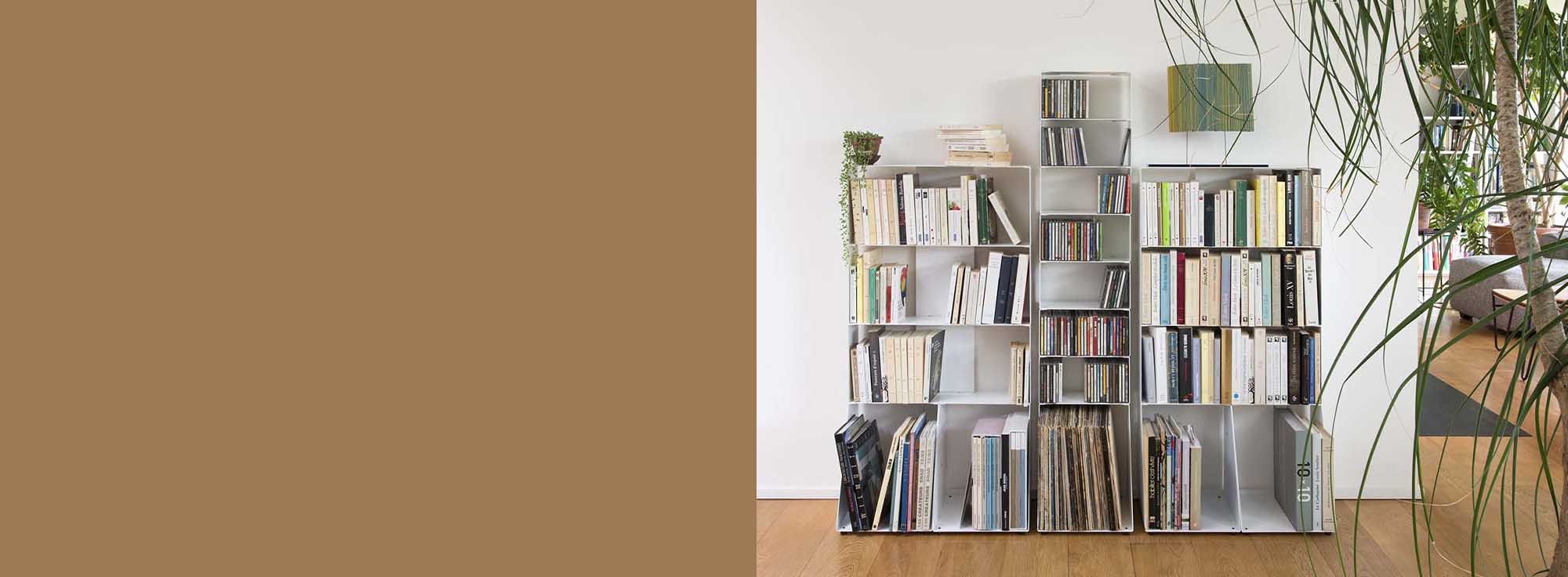 Déstockage d'étagères